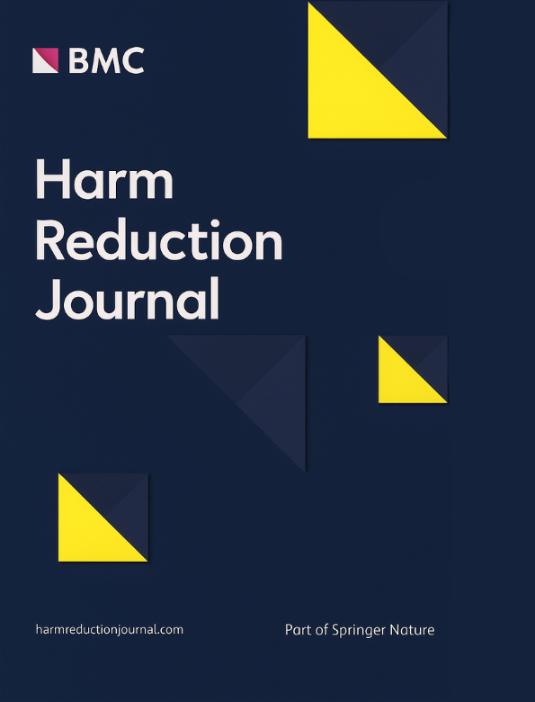 Cover image of "BMC Harm Reduction Journal"