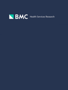 Cover image of "BMC Health Services Research"