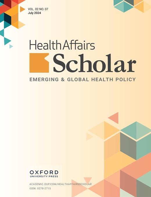 Health Affairs Scholar