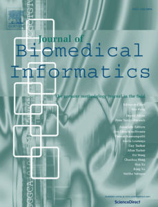 Cover image of "Journal of Biomedical Informatics"