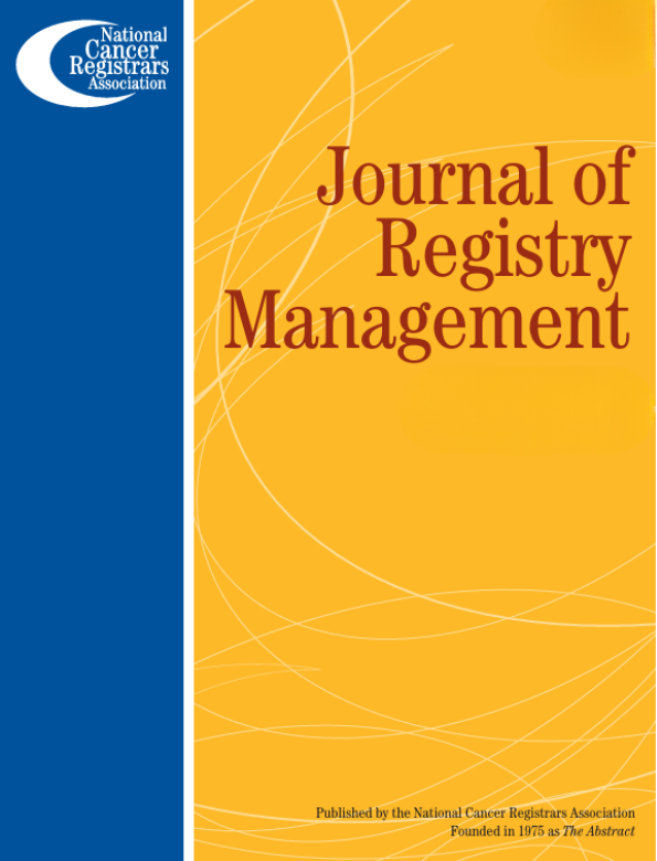 Cover image of "Journal of Registry Management"