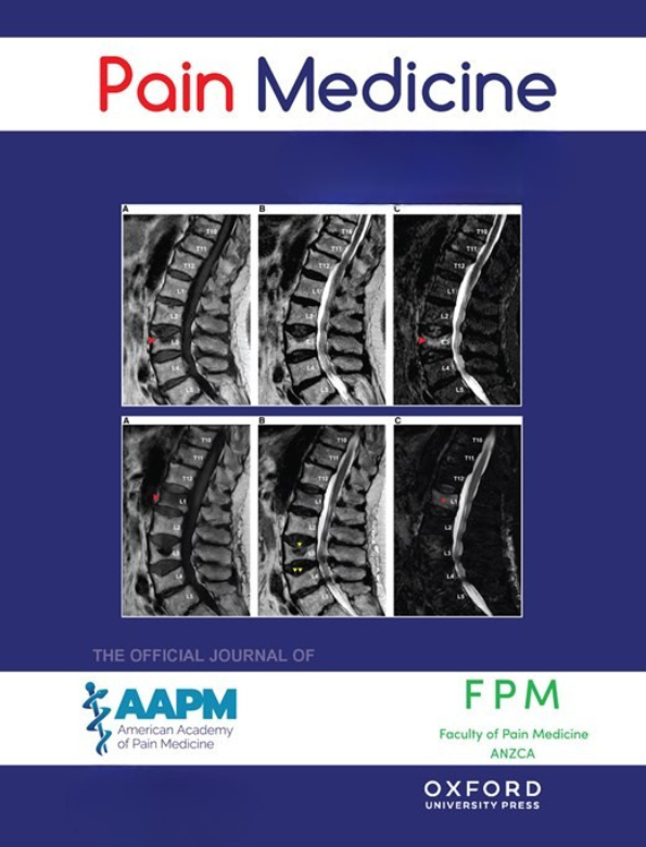 Cover image of "Pain Medicine"