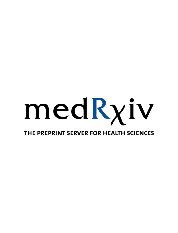 Cover image of "medRxiv"