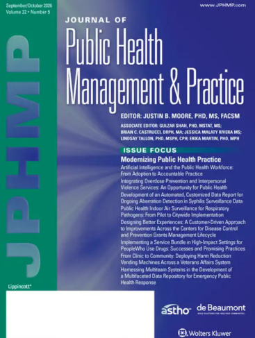 Journal of Public Health Management and Practice